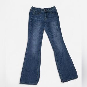 Stylish Blue Flare Women's Jeans